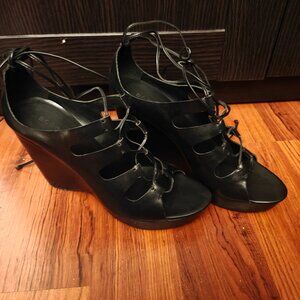 BCBGirls Gladiator leather shoes